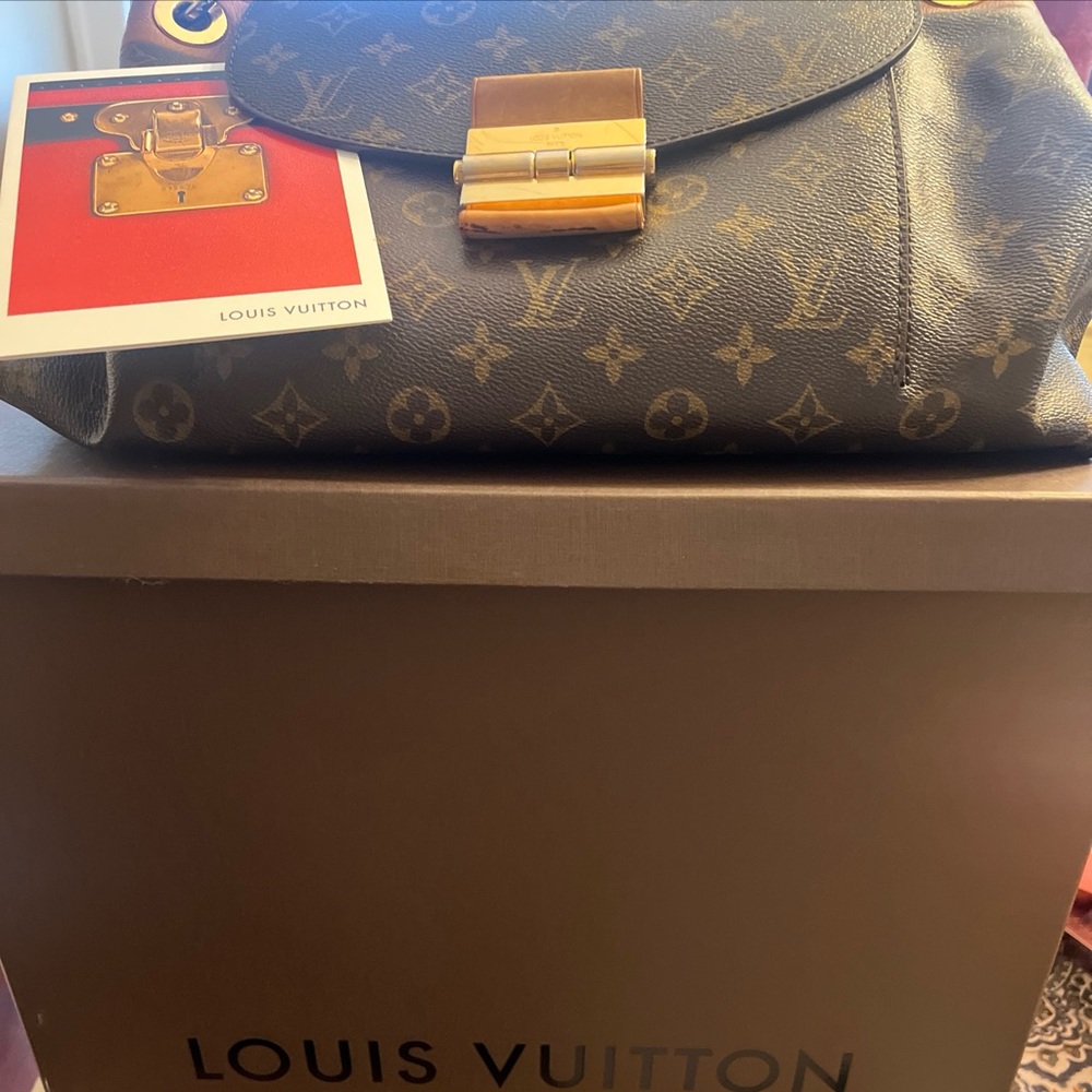 Authentic Louis Vuitton Olympe Bag with box and dust bag.